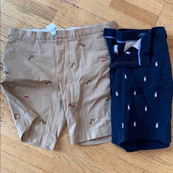 2 pairs polo shorts raulph Lauren men’s - Picture 1 of 4